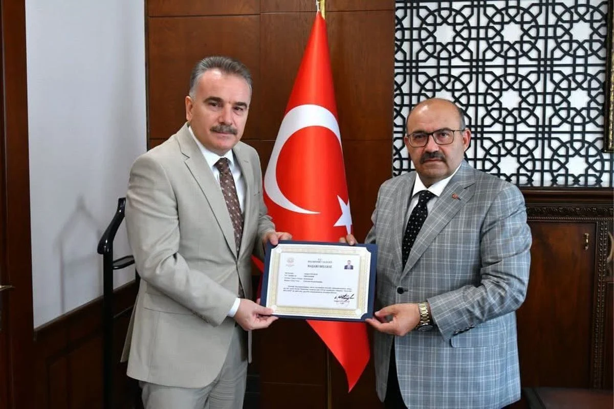 Kaymakam Odabaş Veda Ziyareti Yaptı