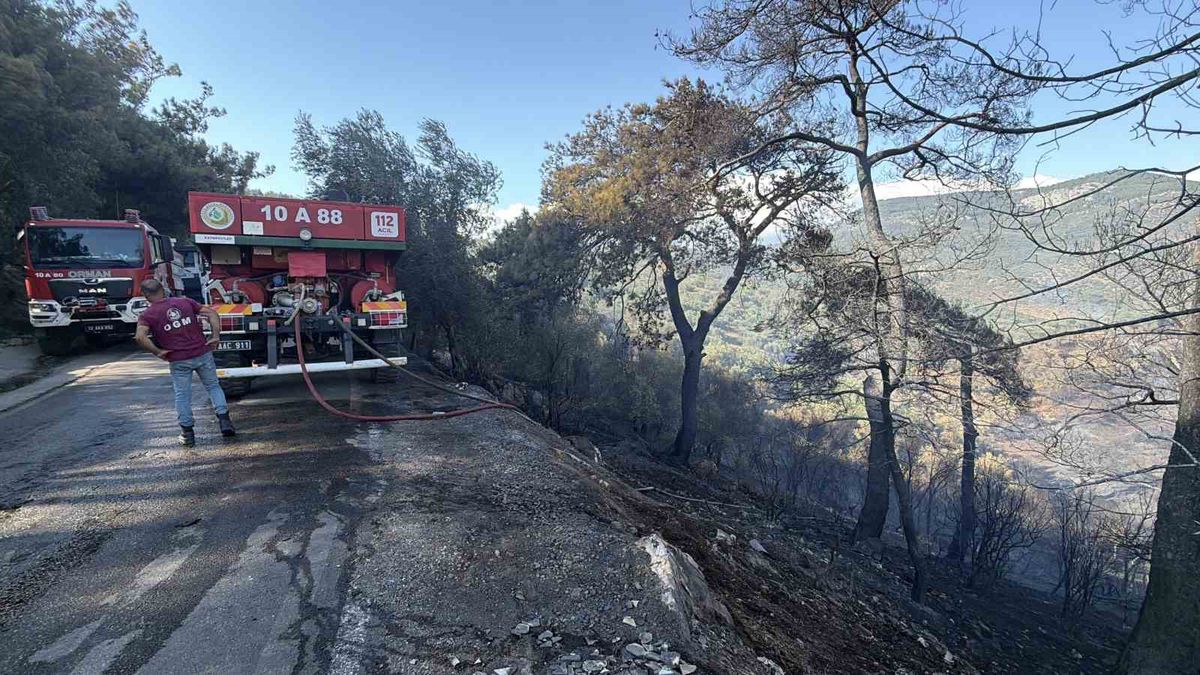 Kadıköy Orman Yangını Kontrol Altına Alındı