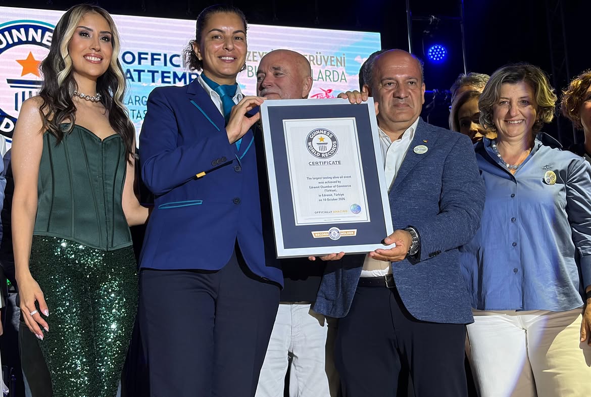 Edremit Guinness Dünya Rekorlar Kitabına Girdi