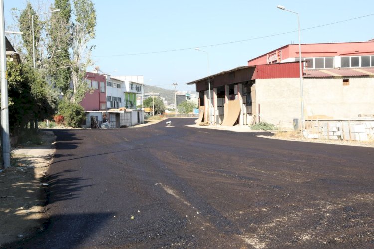 Edremit Belediyesi asfaltlama hamlesi başlattı