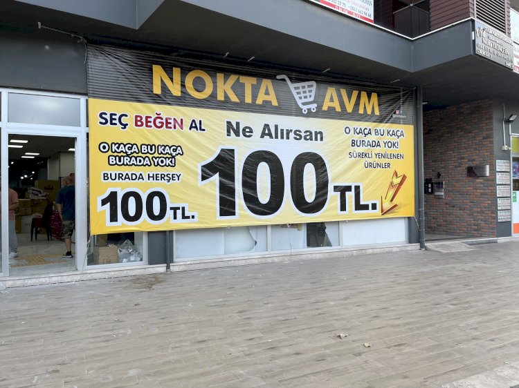 Edremit Nokta AVM Açılıyor! Her Şey 100 TL!